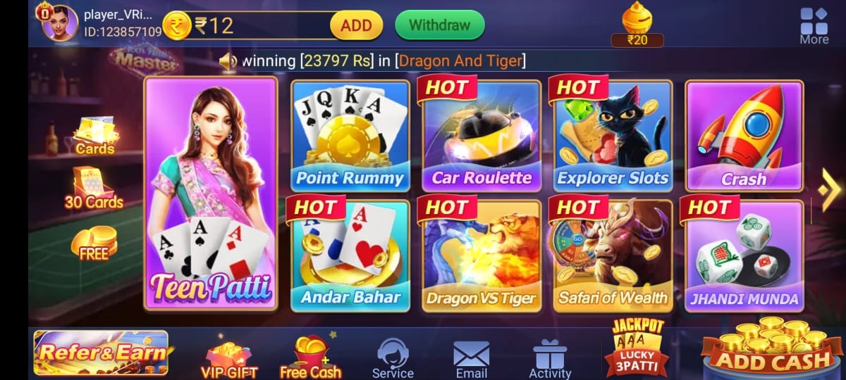 Teen Patti Master Winner App